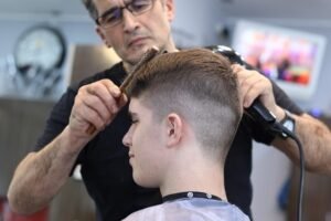Haircut for Slick Back