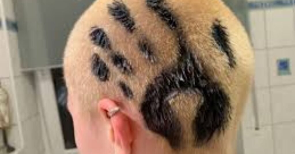 Cheetah Print Buzz Cut