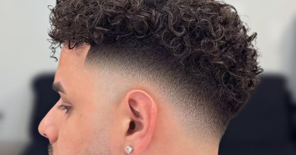 Low Fade With Curls and Natural Hair