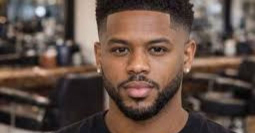 close-up of hair texture after fresh haircut