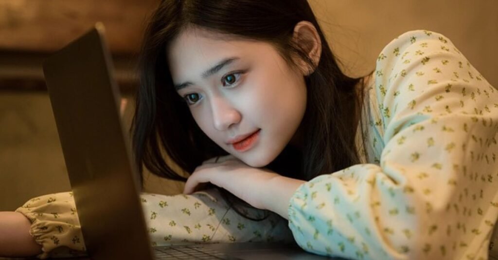 side view of a neat haircut