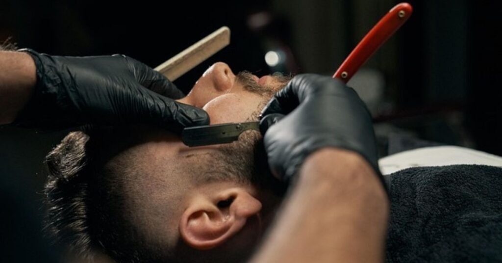 haircut for slick back