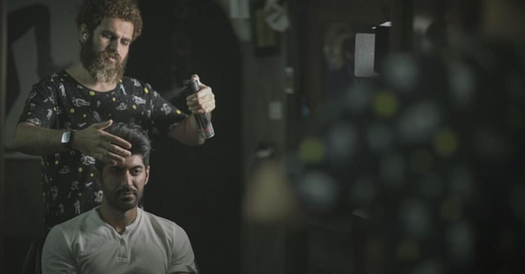 haircut for slick back