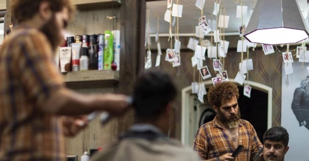 haircut for slick back