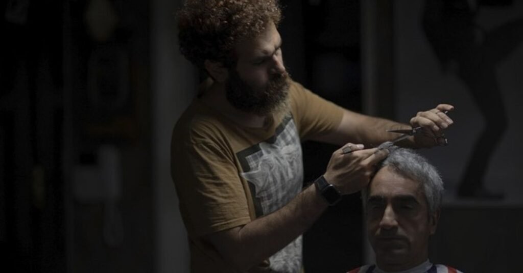 haircut for slick back