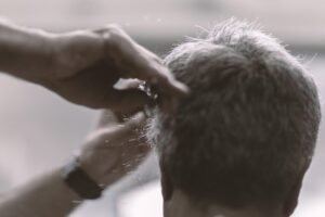 shag haircut men