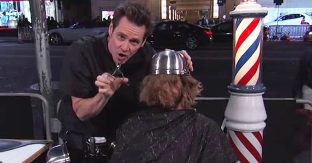 Lloyd Christmas Haircut