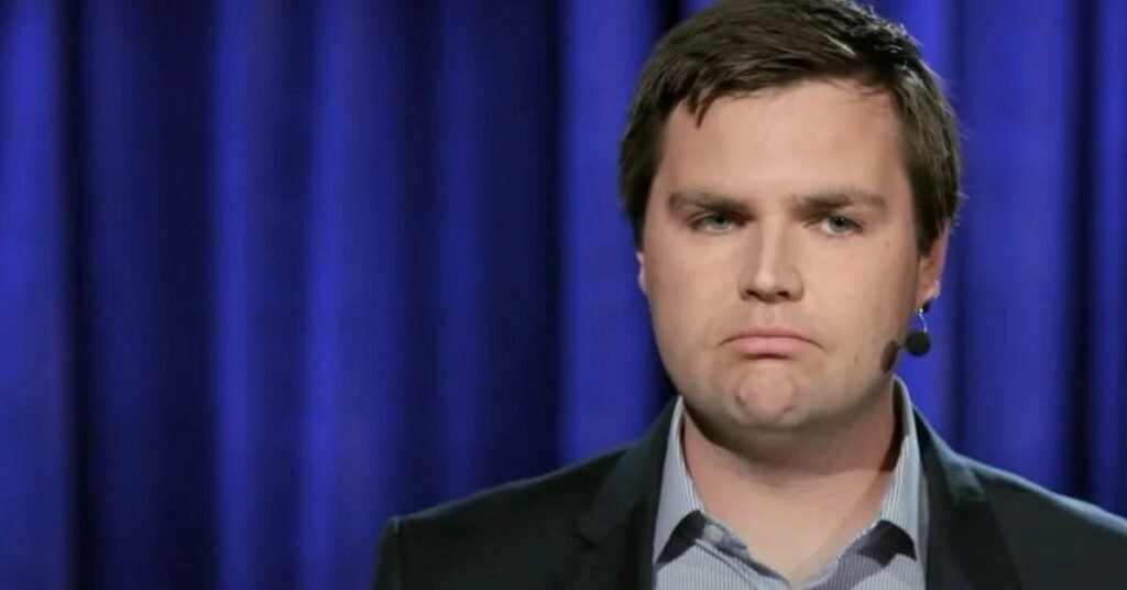 Back of JD Vance Hair