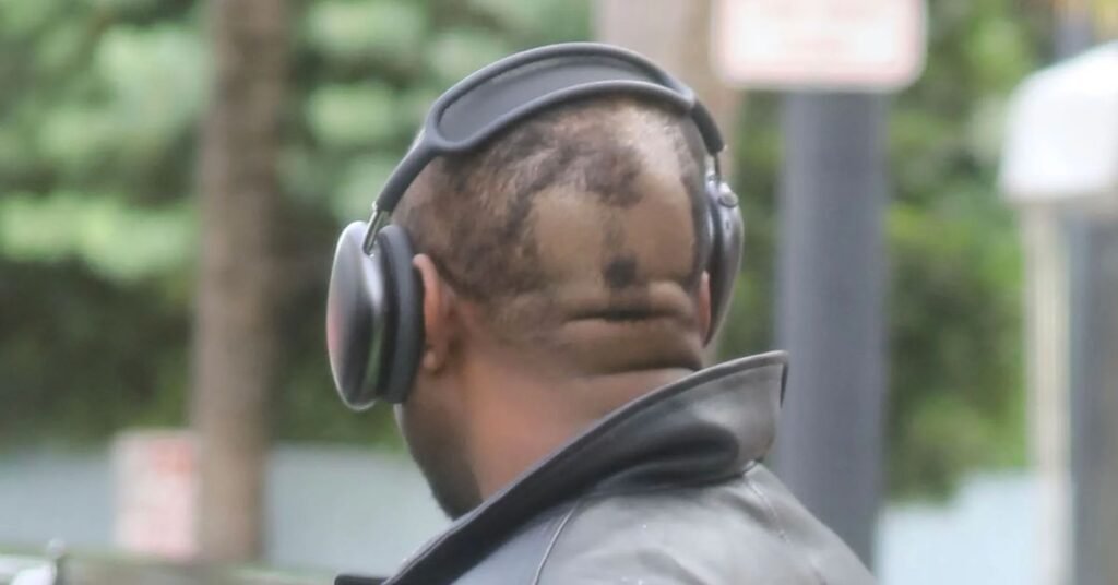 Kanye Haircut