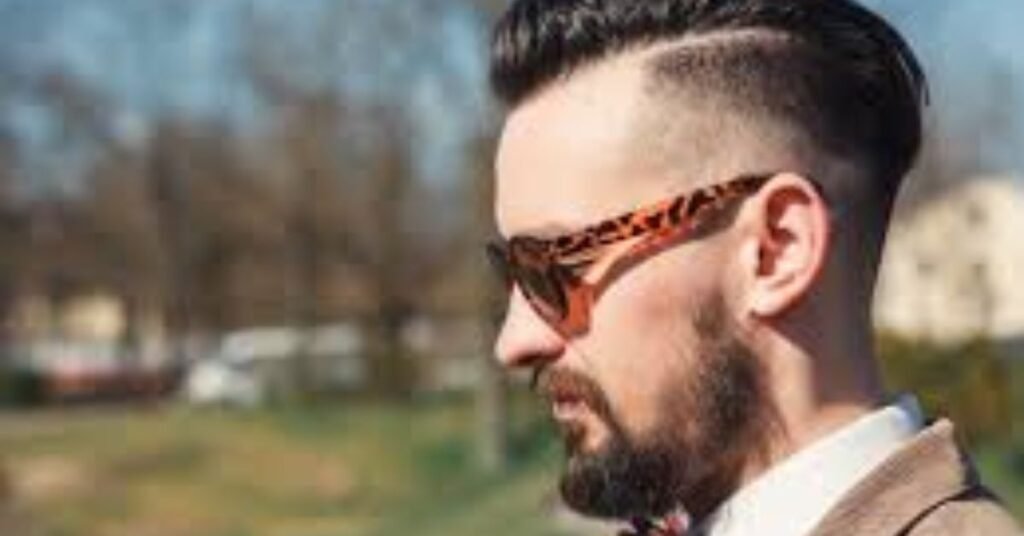 Faded Pompadour Haircut