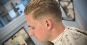Southern swoop hairstyle