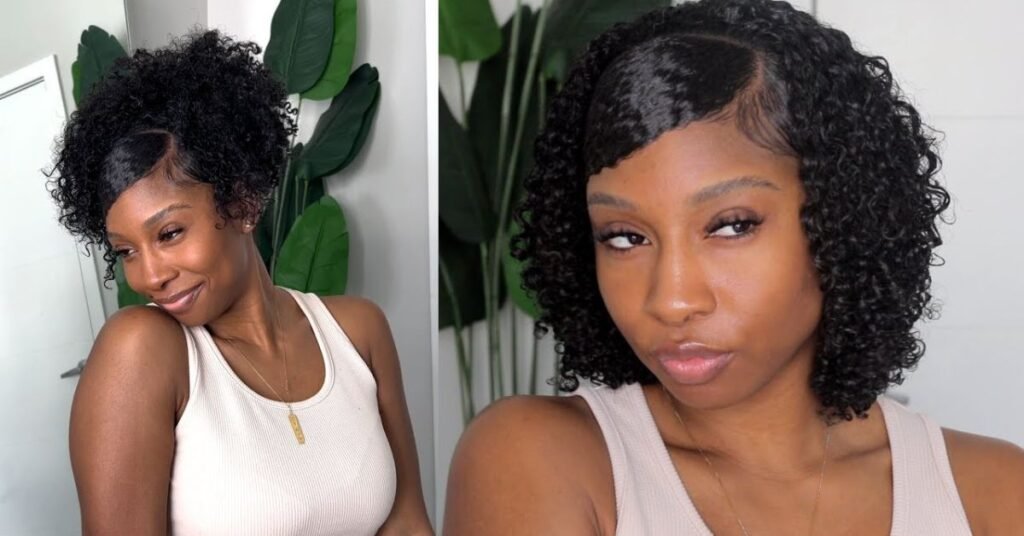 Southern swoop hairstyle